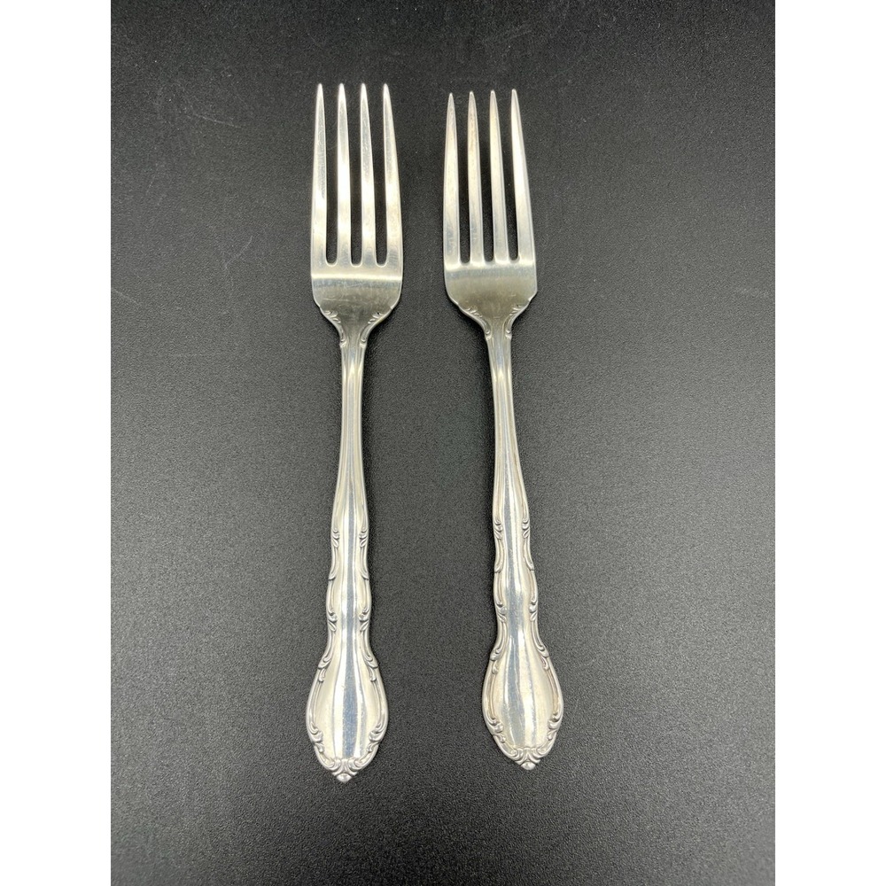 Sterling Silver Andante Salad Fork Set By Gorham Silver 2 Pieces